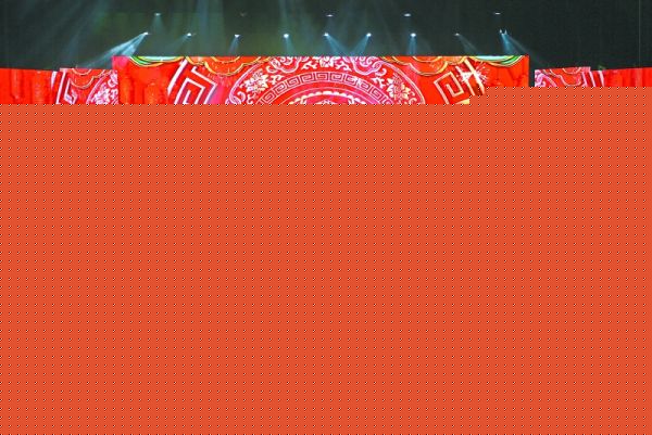 2025“嘉陵春江闹元宵”南充市群文精品文艺展演现场。